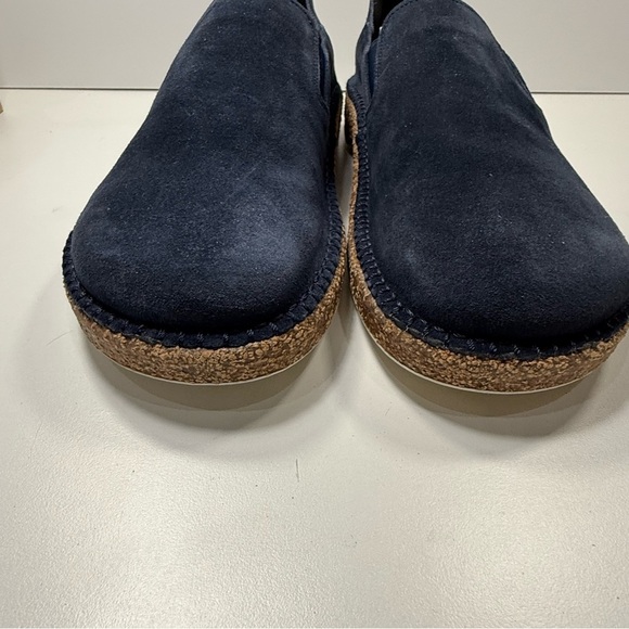 NIB Birkenstock Callan Dark Blue Suede Loafers Size 41 EU Women’s 10/Mens 8 - Picture 2 of 11